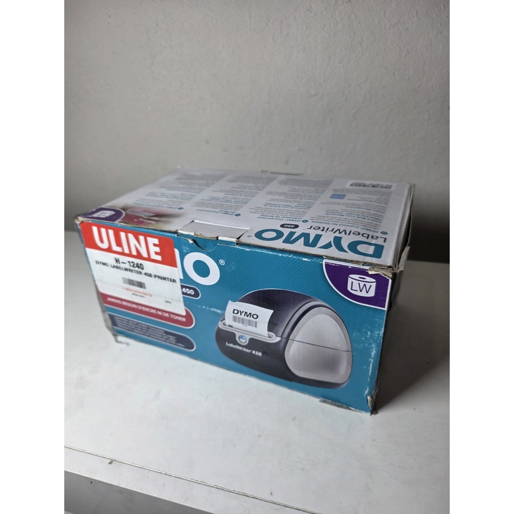 Dymo LabelWriter 450 Thermal Label Printer 1750110 w/ Power Cord And Box - Picture 1 of 12